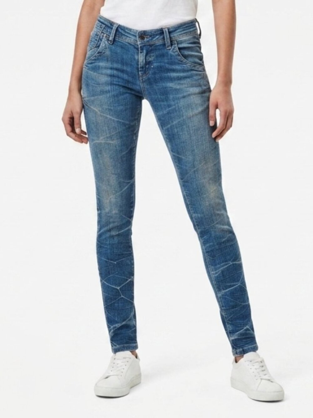 Levi's Eco White Tab Light Wash Skinny Jeans- Sz. 25